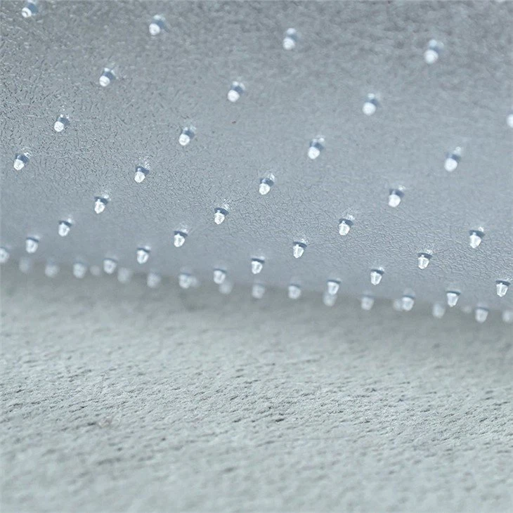 PVC 36 X 48 Rectangle Shape Chair Mat For Carpets